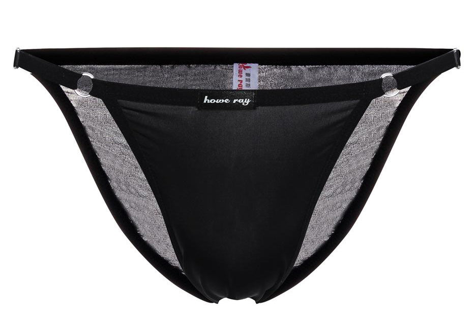 ICE SILK BULGE BRIEF WITH ADJUSTABLE STRING WAISTBAND